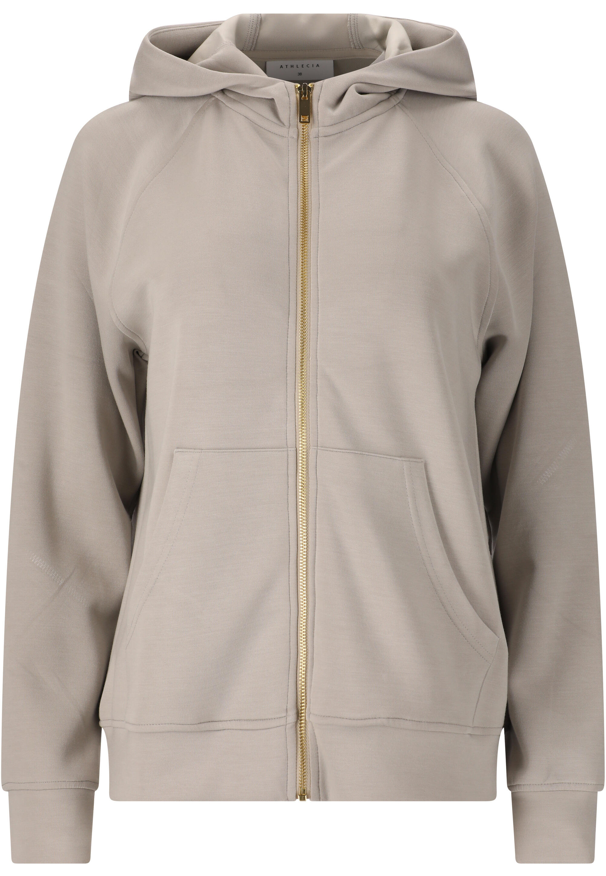 Damska bluza z kapturem full zip Athlecia Jacey