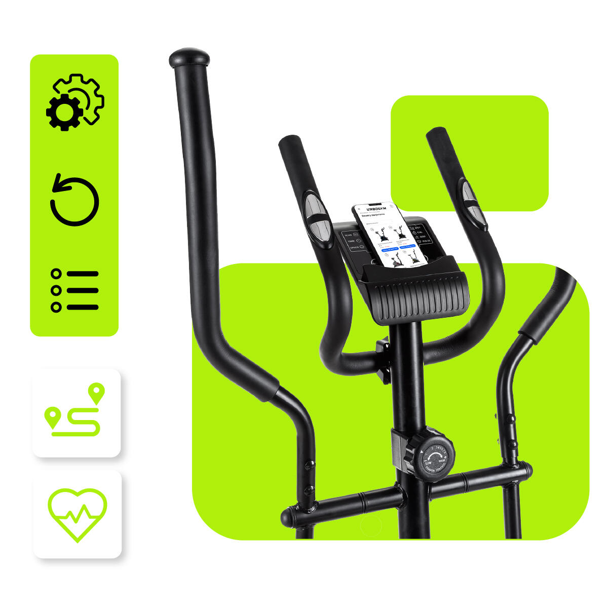 Rower eliptyczny Urbogym Orion 2/7