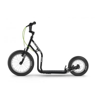Yedoo wzoom zwart - de perfecte step voor kinderen