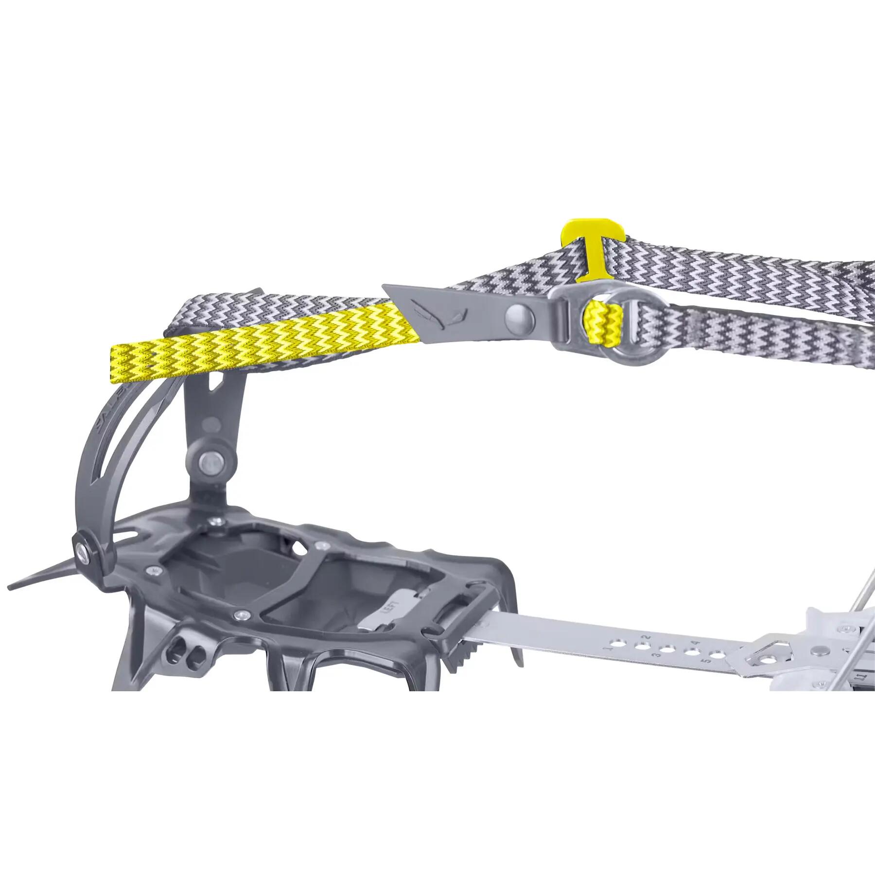 Crampons d'alpinisme Salewa Walk black/yellow 3/5