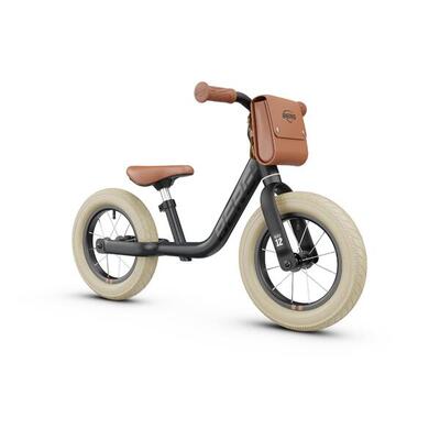 Loopfiets voor kinderen, 2,5+ jaar, 12 inch, moov 12 retro zwart