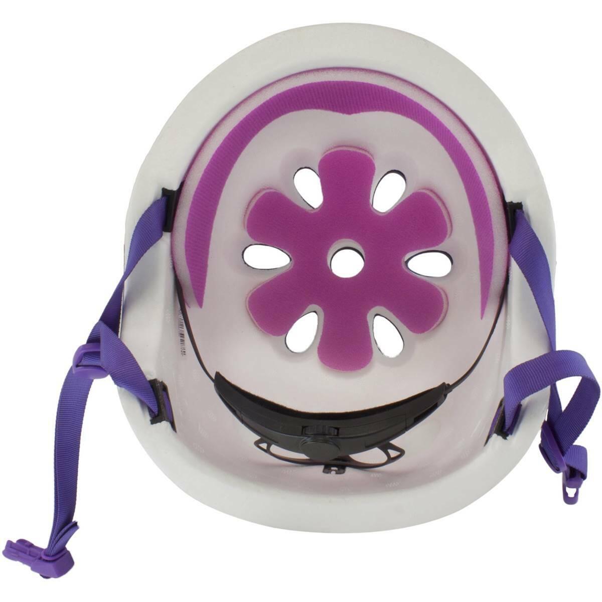 Kask rowerowy dla dzieci Cpreme Leopard Kitty Purple 6/6