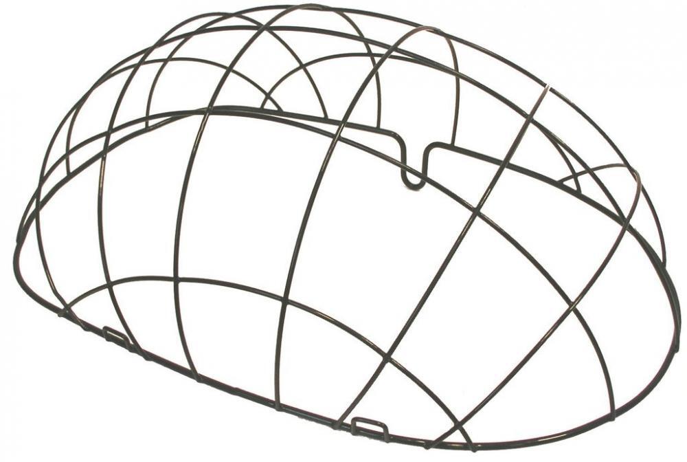 Grille métallique Basil pour panier animal HR Pasja, noir, 45 cm 50x34x19 cm 2/4