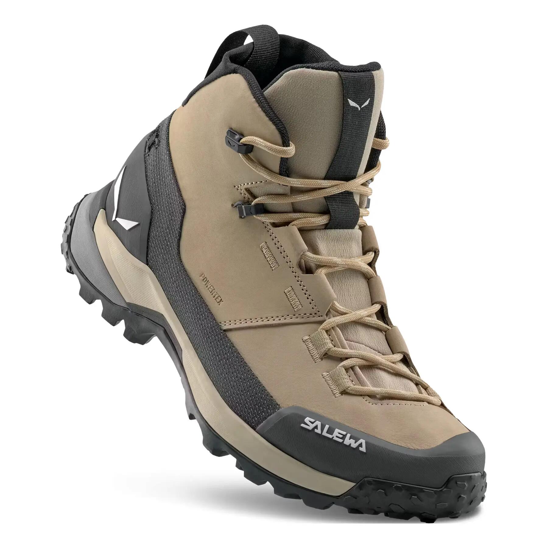 Botas de montaña para mujer Salewa Puez Leather Mid PTX 3/5