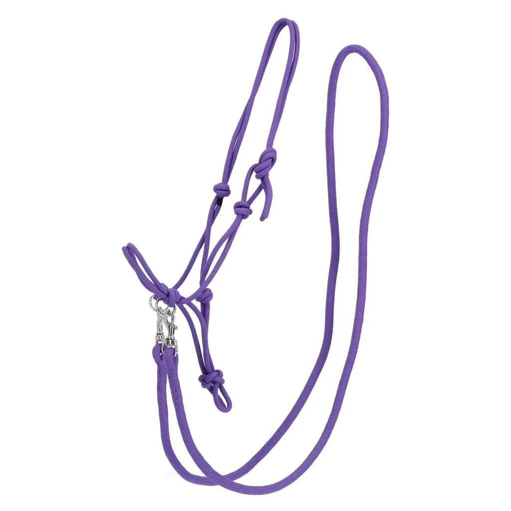 Rope halter with reins Q-essentials Color
