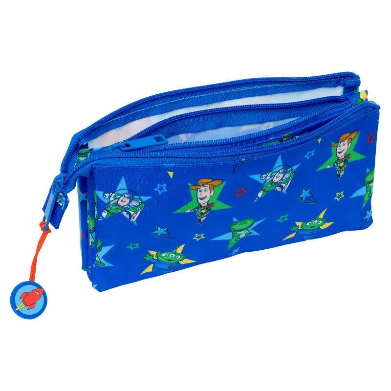 Dreifach Federmäppchen Safta Disney Pixar Toy Story Good Vibes 3/3