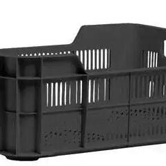 Urban Proof Bicycle Crate Made from Recycled Plastic - Black