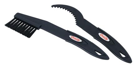 Nettoyage de la cassette de pinceau + chaîne de brosses détaillées