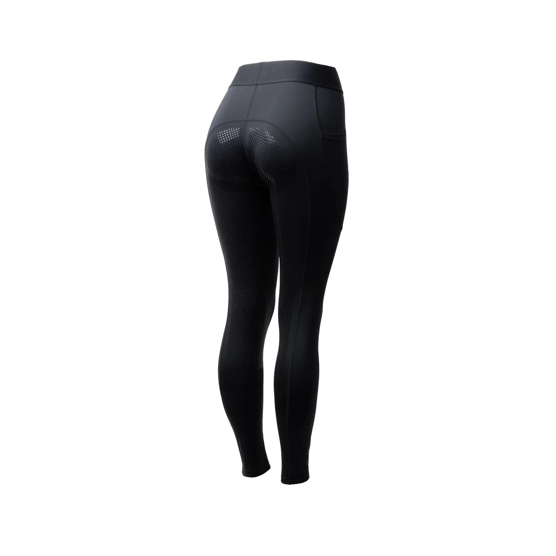 Damskie legginsy jeździeckie z pełną przyczepnością Horze Maia 3/7