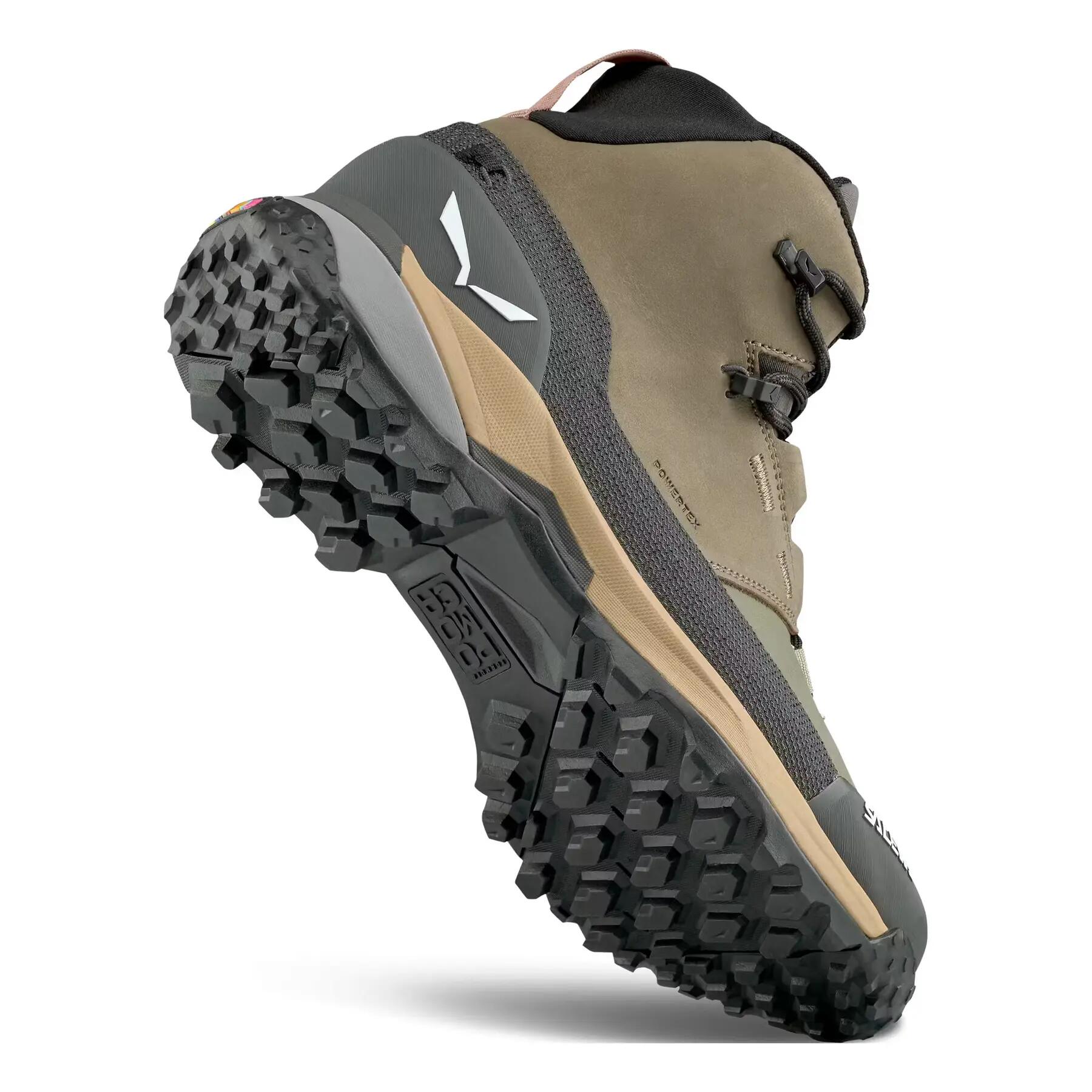 Botas de montaña para mujer Salewa Puez Leather Mid PTX 3/5