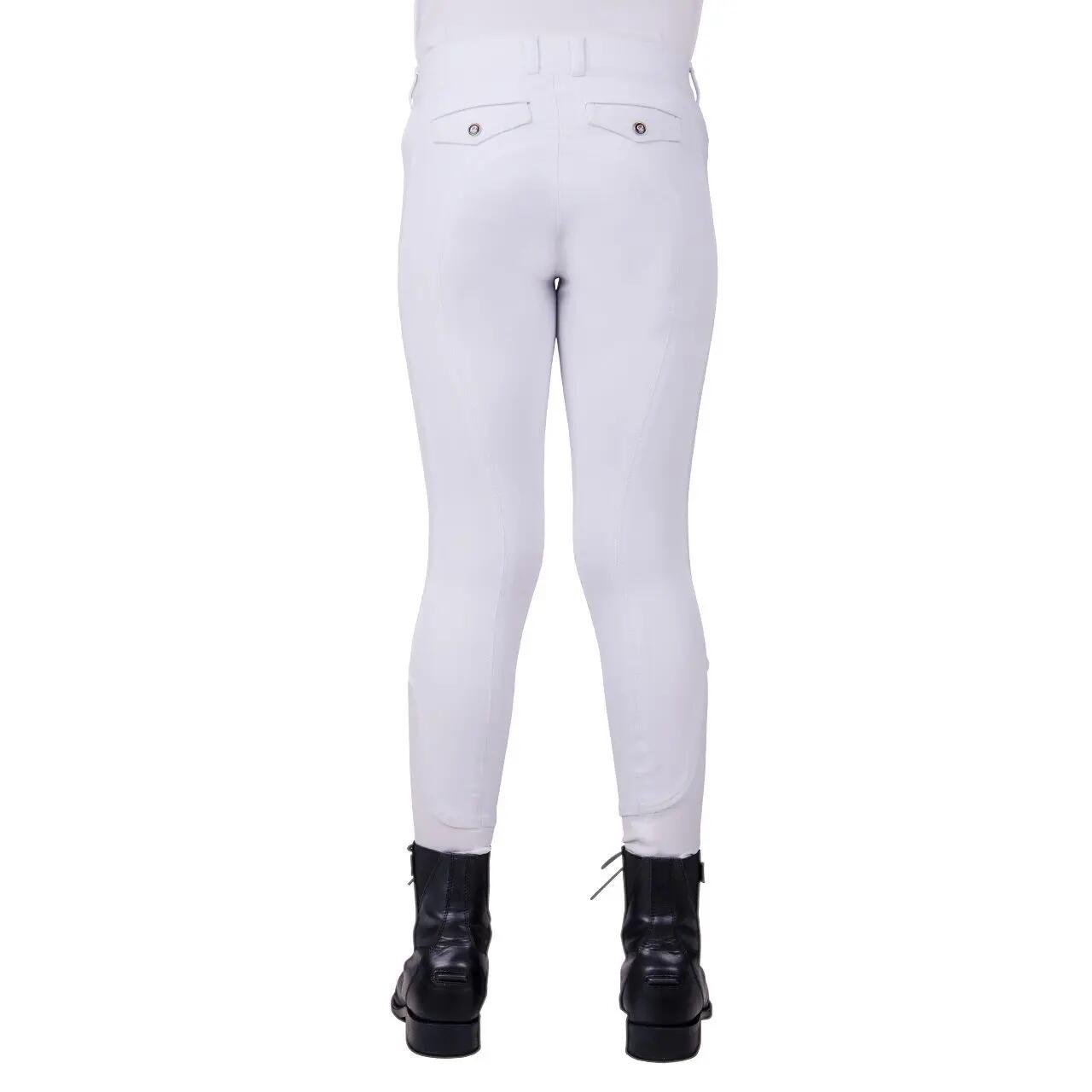 Pantalon équitation mid grip enfant QHP Kae 5/7