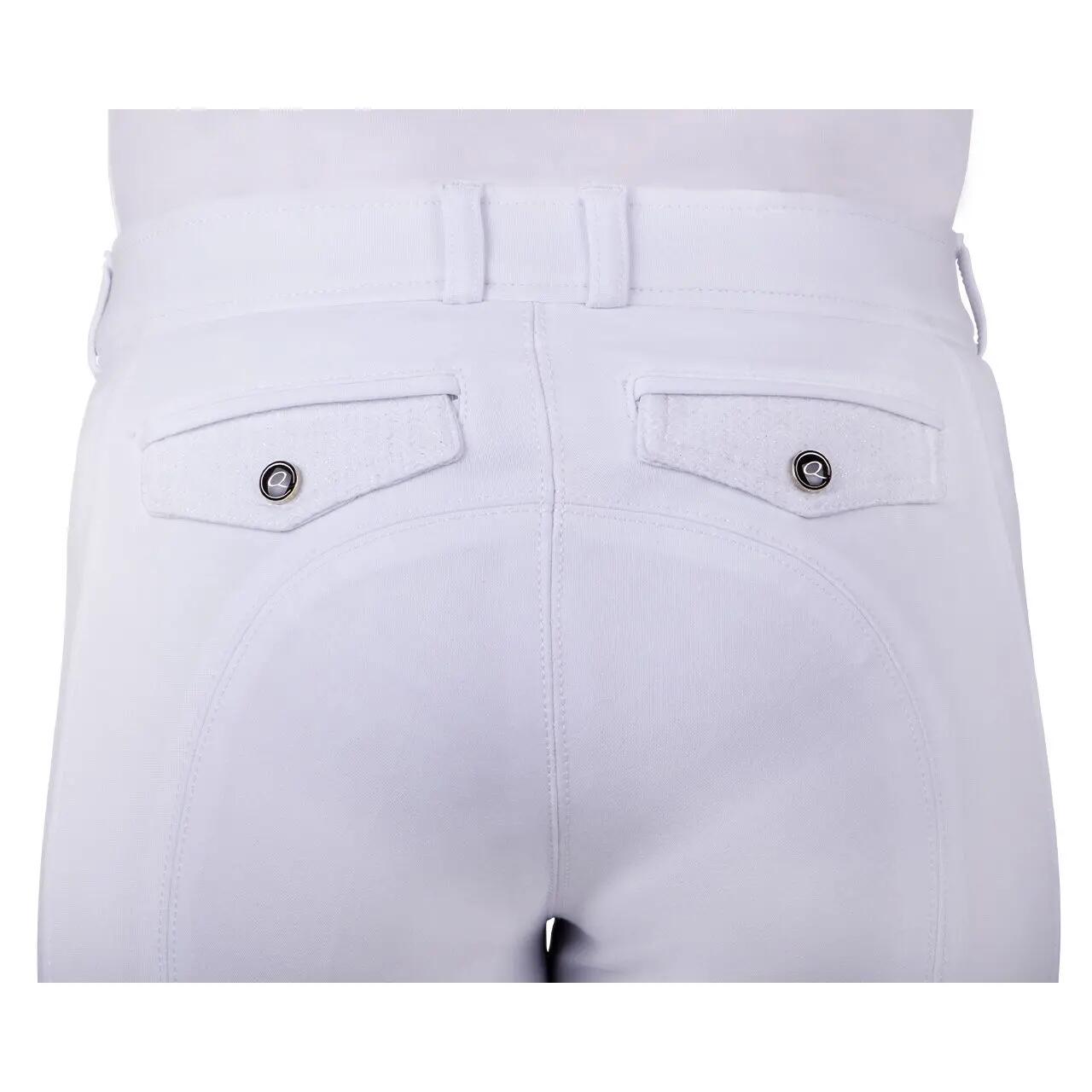 Pantalon équitation mid grip enfant QHP Kae 6/7