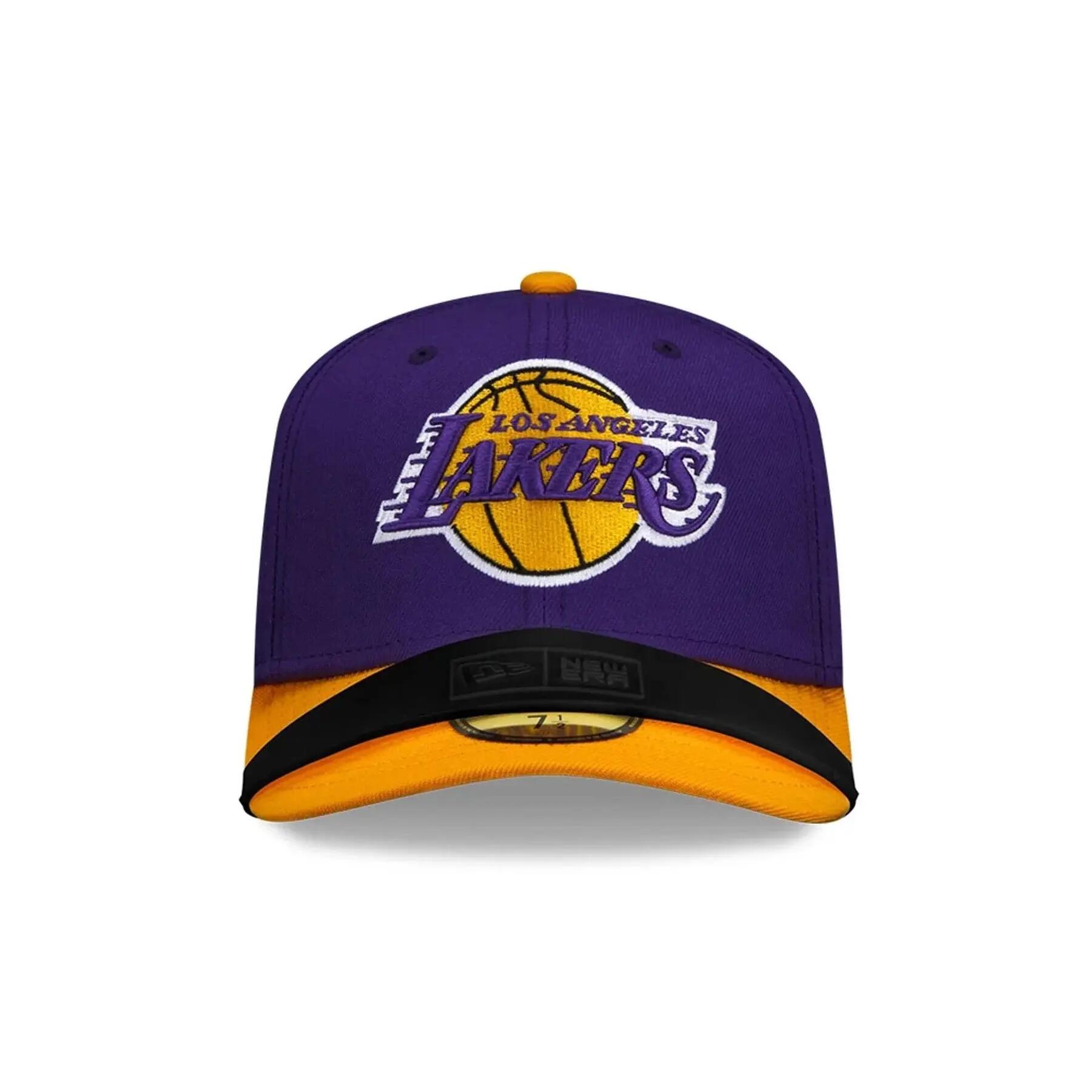 Visera curva Los Angeles Lakers 2/3