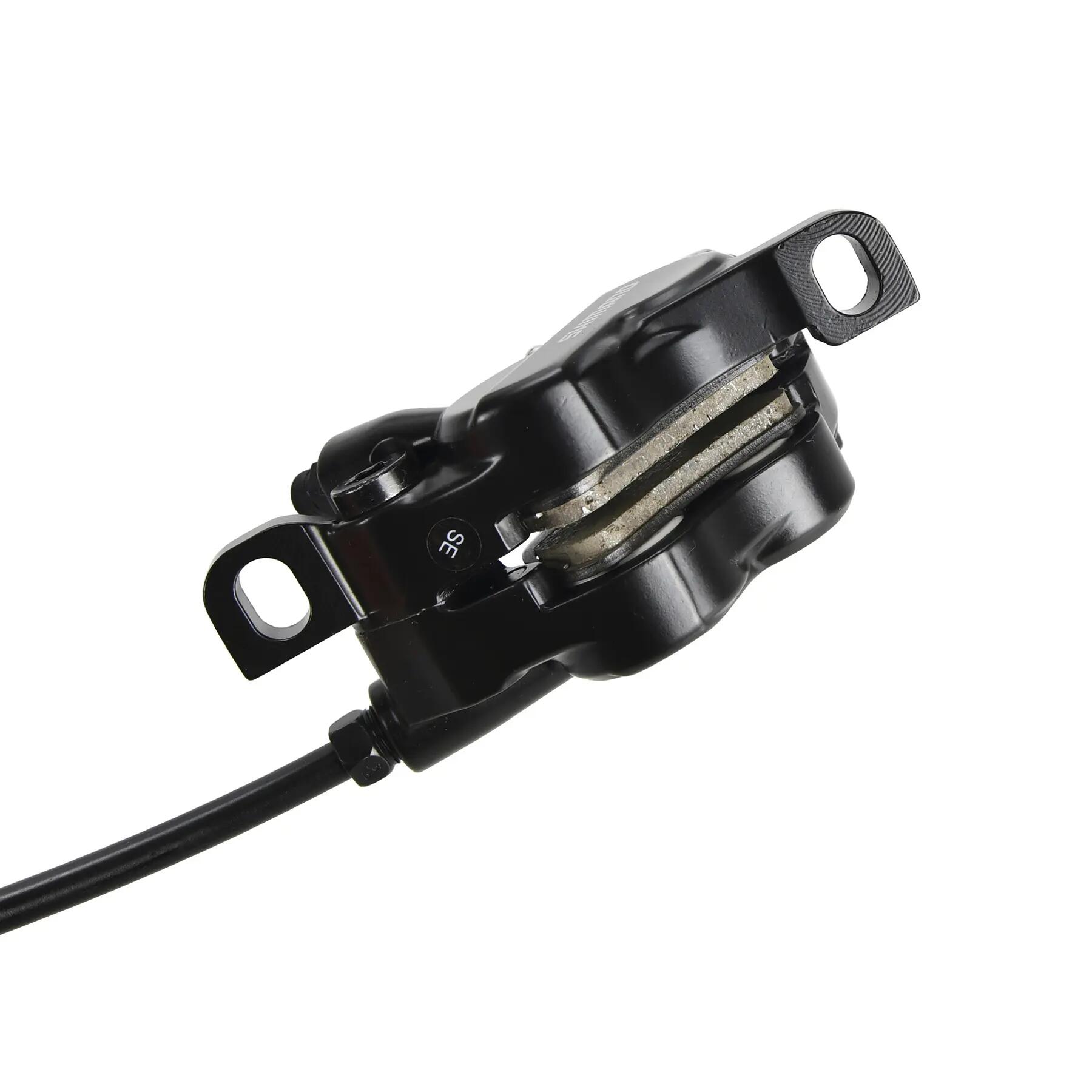 Freio hidráulico a disco direito/frente Shimano deore bl-mt501+br-mt520 i-spec i 4/7