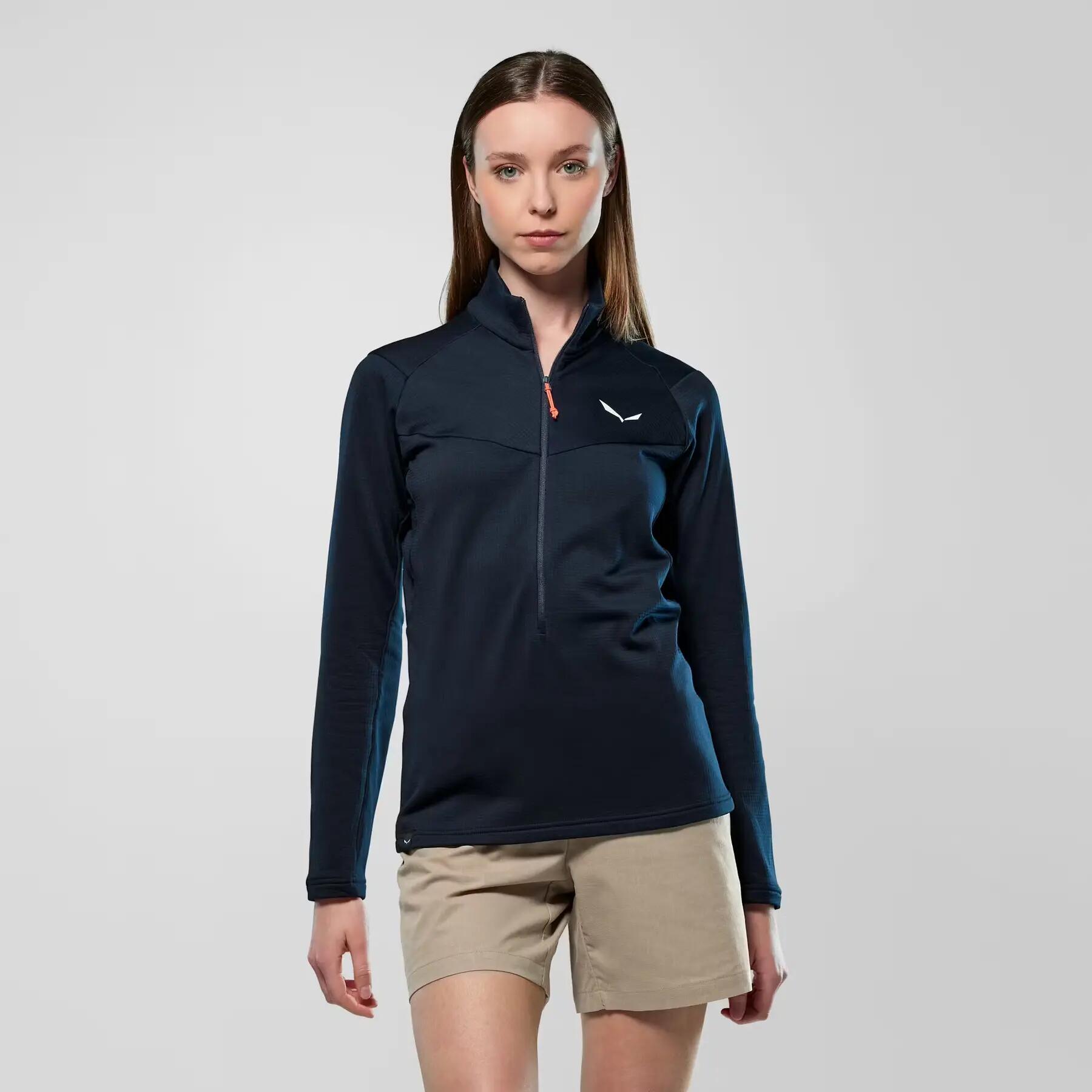 Polar de con cremallera para mujer Salewa Puez Cammino 5/5