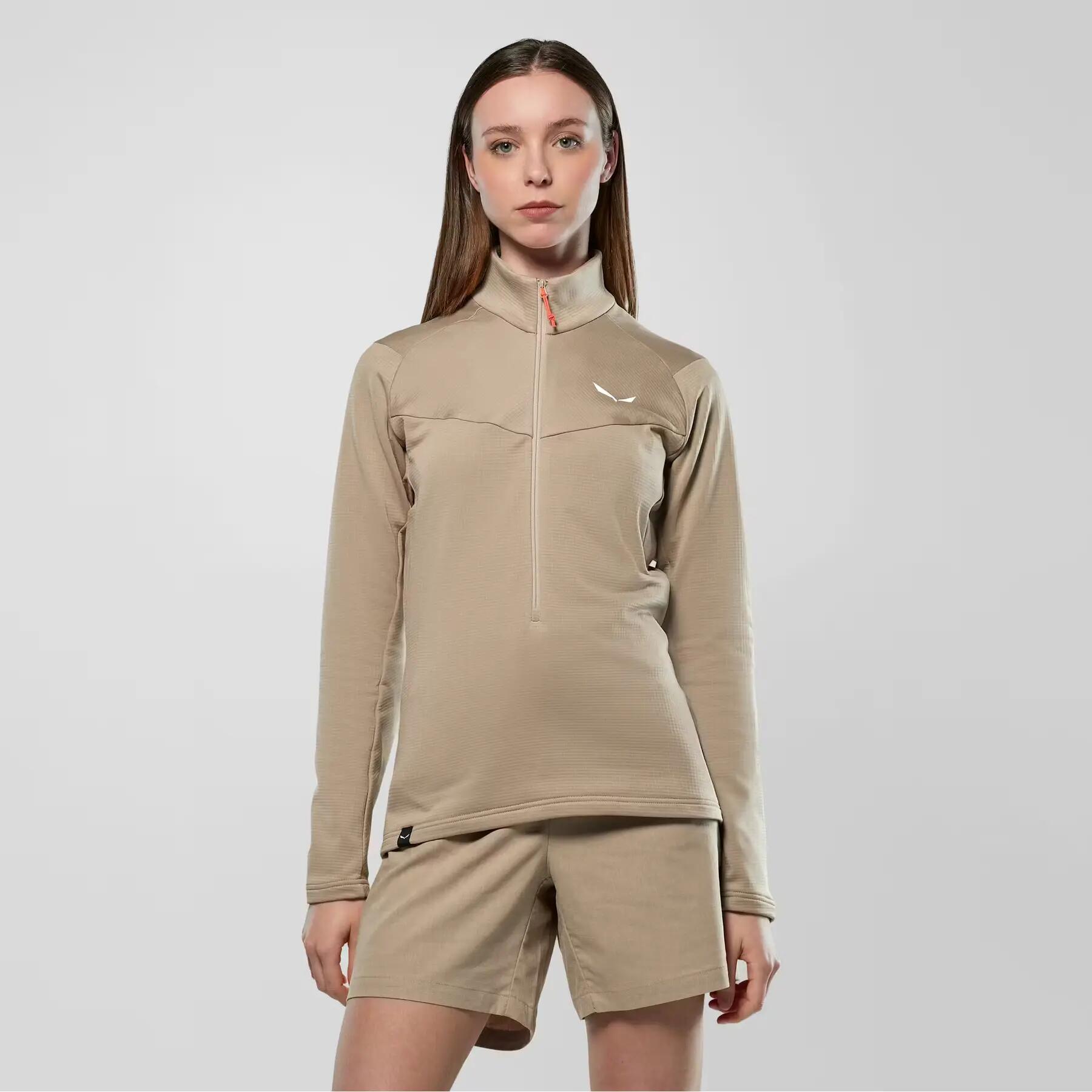 Polar de con cremallera para mujer Salewa Puez Cammino 5/5