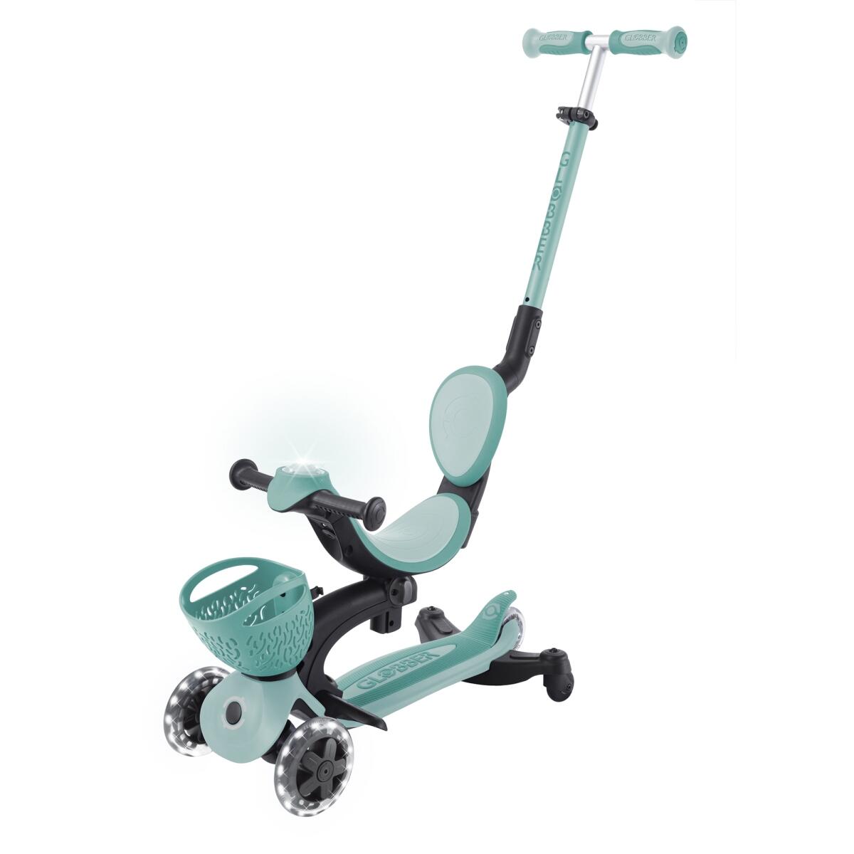 Trottinette évolutive GO-UP BABY 360 LIGHTS - Vert Menthe 2/7