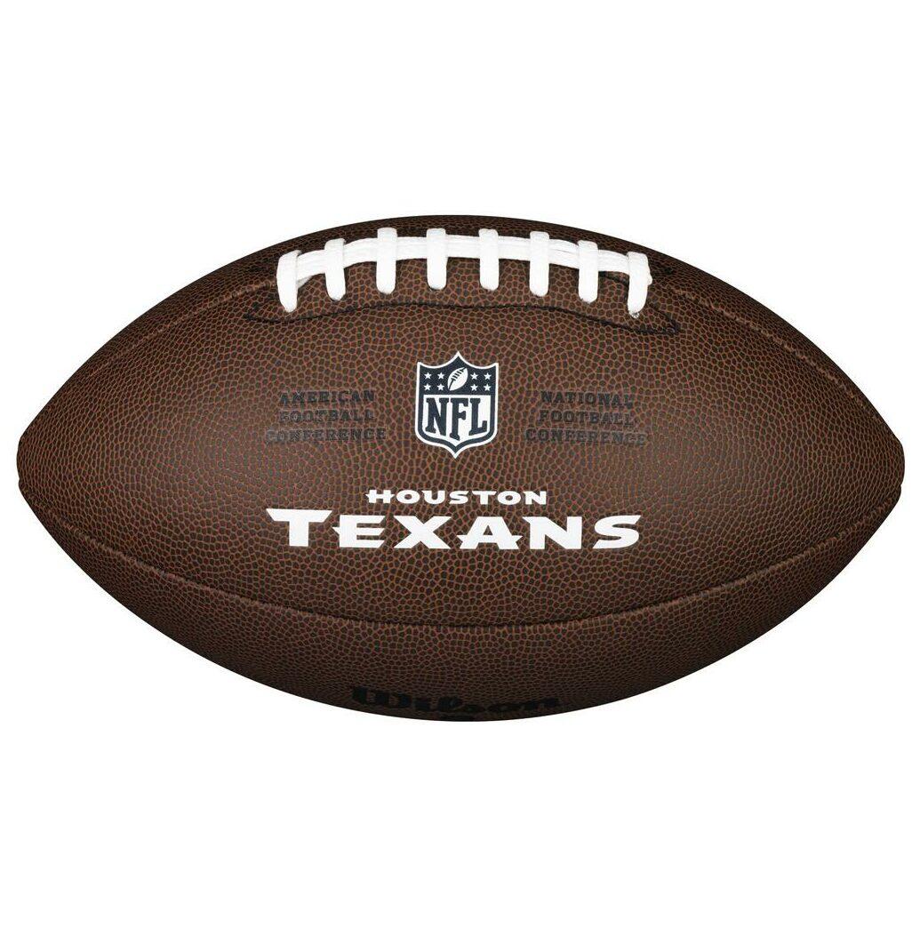 Balón fútbol de la NFL Wilson des Houston Texans 2/2