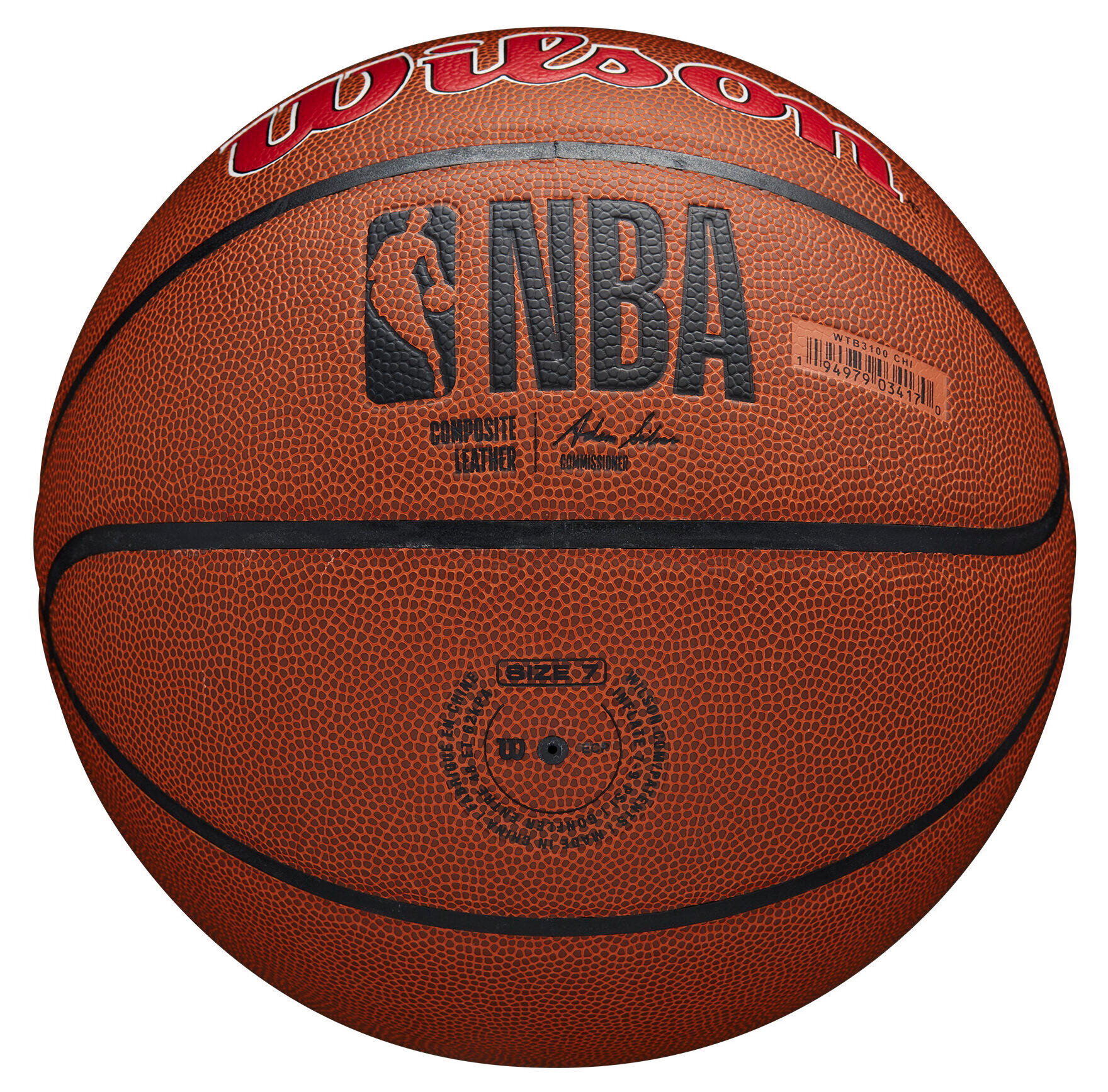 Wilson NBA Team Alliance Basketbal - Chicago Bulls 3/3