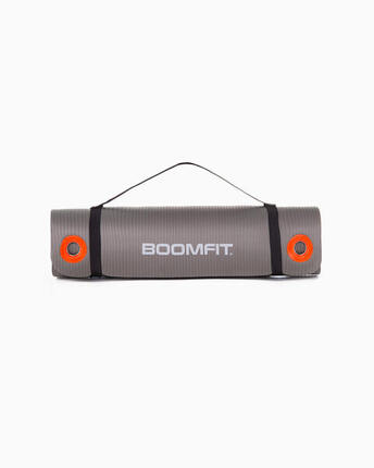 Tapis Pilates NBR 1,5cm Gris - BOOMFIT