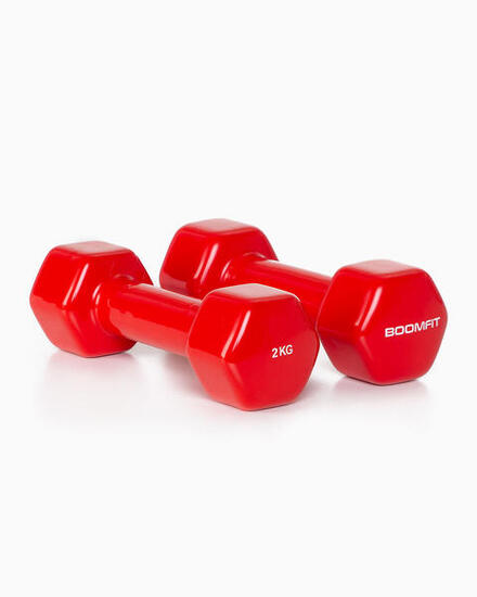 Manubri in vinile 2Kg (Coppia) - BOOMFIT