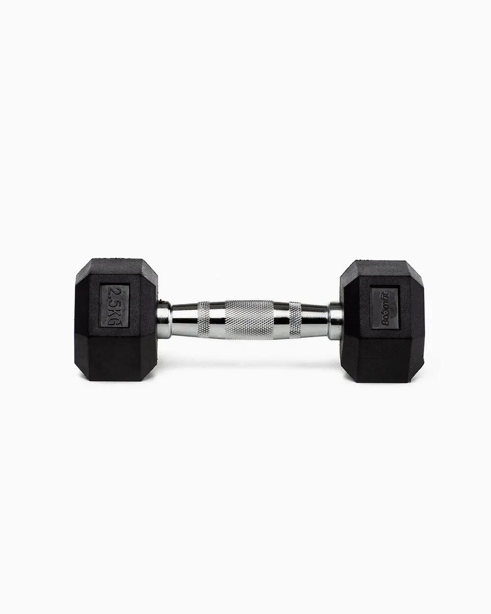 Hantle Hexagonalne 42,5 kg (Para) - BOOMFIT 3/5