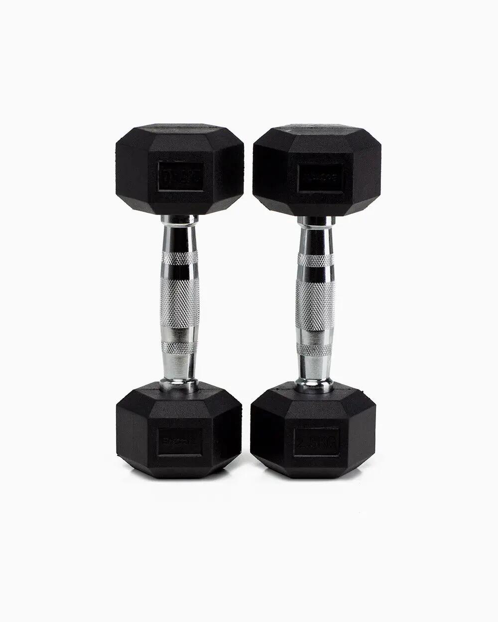 Hantle Hexagonalne 42,5 kg (Para) - BOOMFIT 2/5