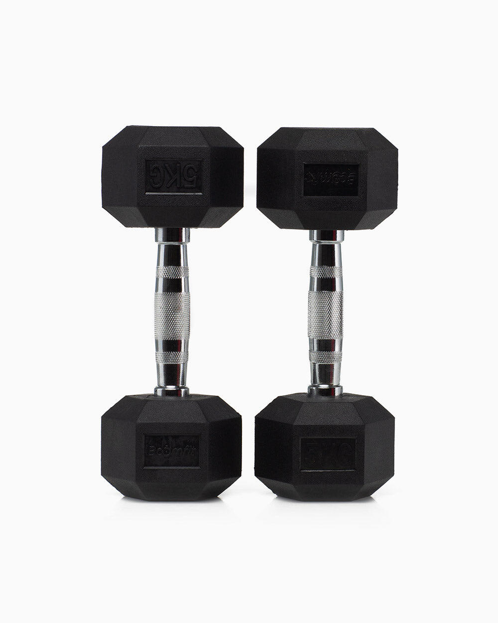 Manubri esagonali 6Kg (Coppia) - BOOMFIT 5/5