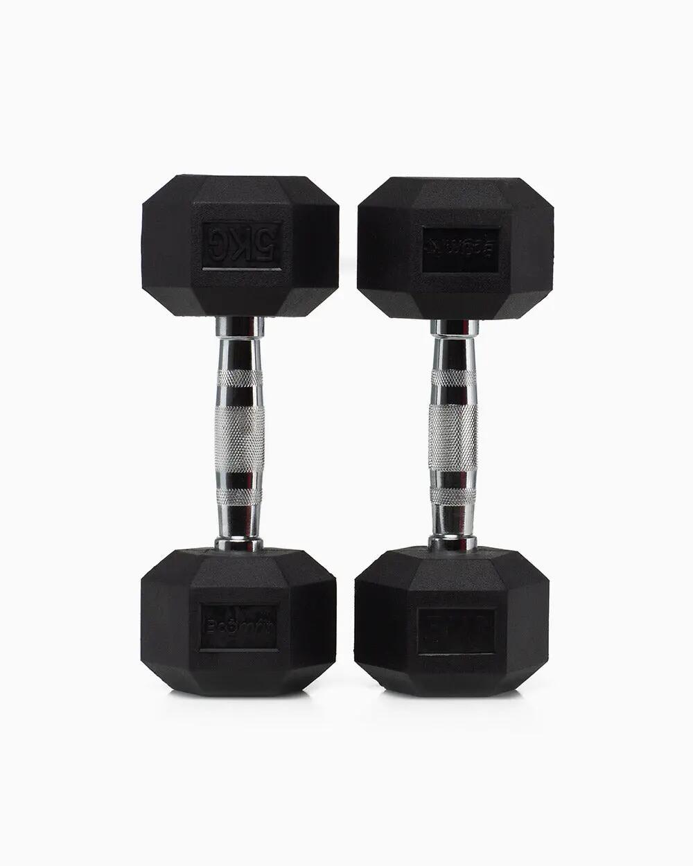 Hantle Hexagonalne 42,5 kg (Para) - BOOMFIT 5/5