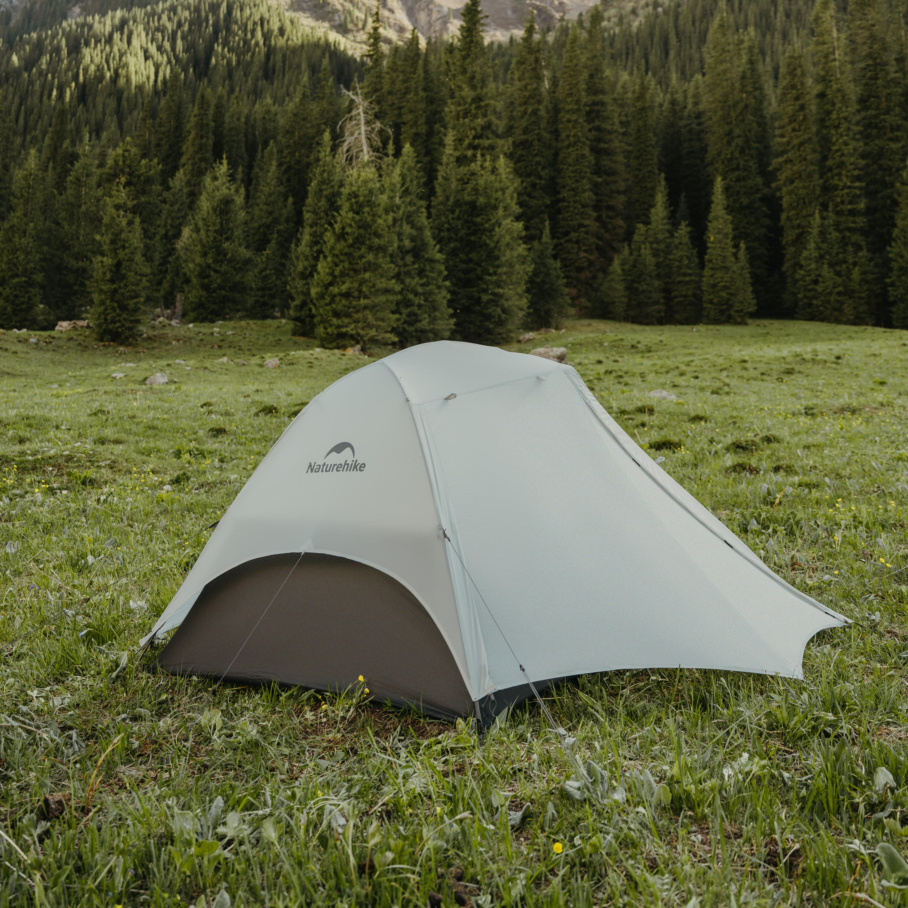 Star River™ UL Ultraleichtes 2-Personen-Backpackingzelt - Steingrau 3/7