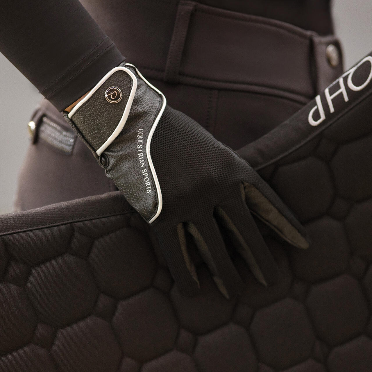 Luvas de equitação QHP Summer Mesh 4/6