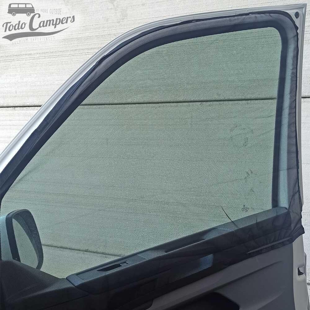Mosquiteras con imanes para ventanillas de Volkswagen T5, T6 y T6.1 2/5