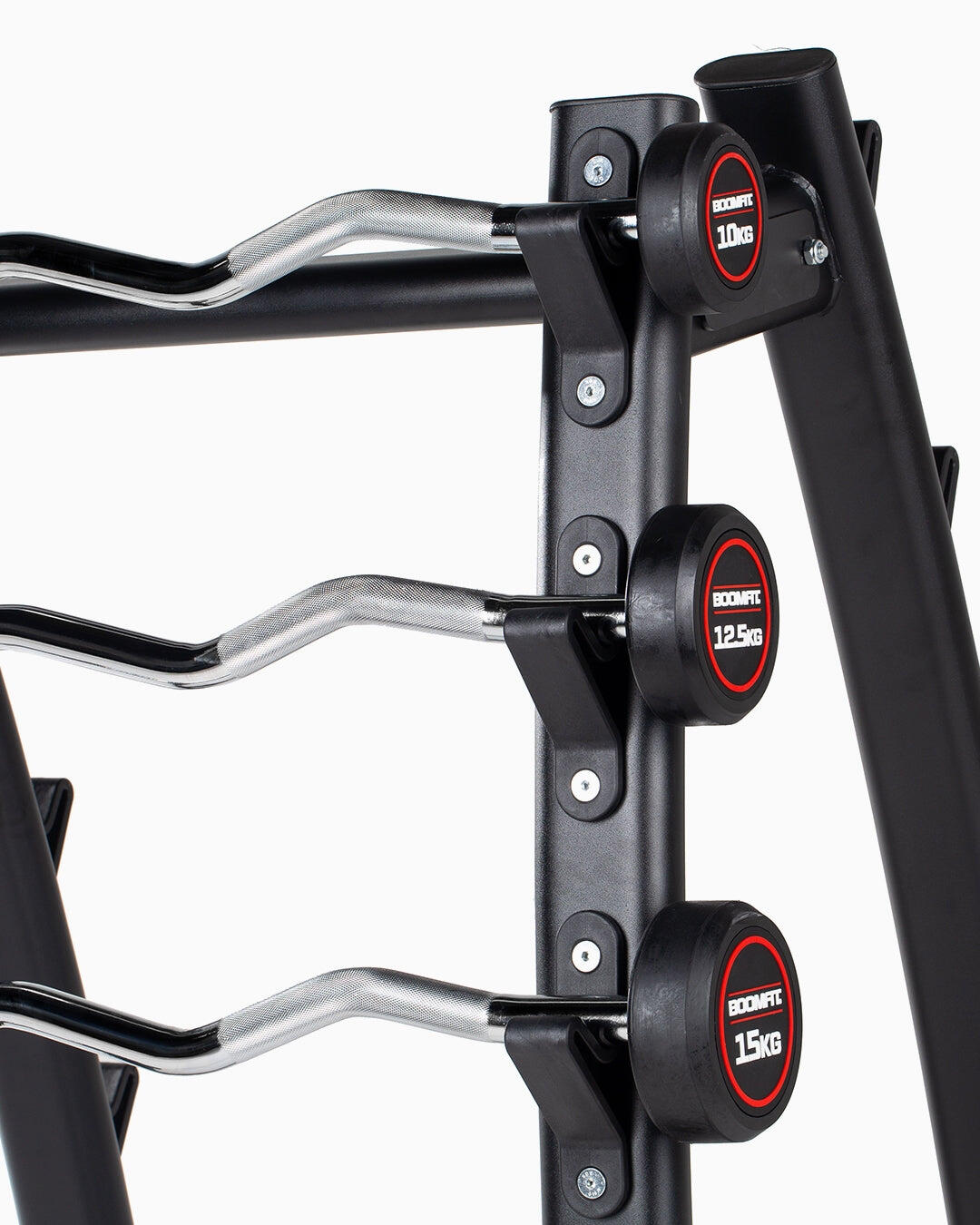 Support Double de barre de poids fixe - BOOMFIT 4/5