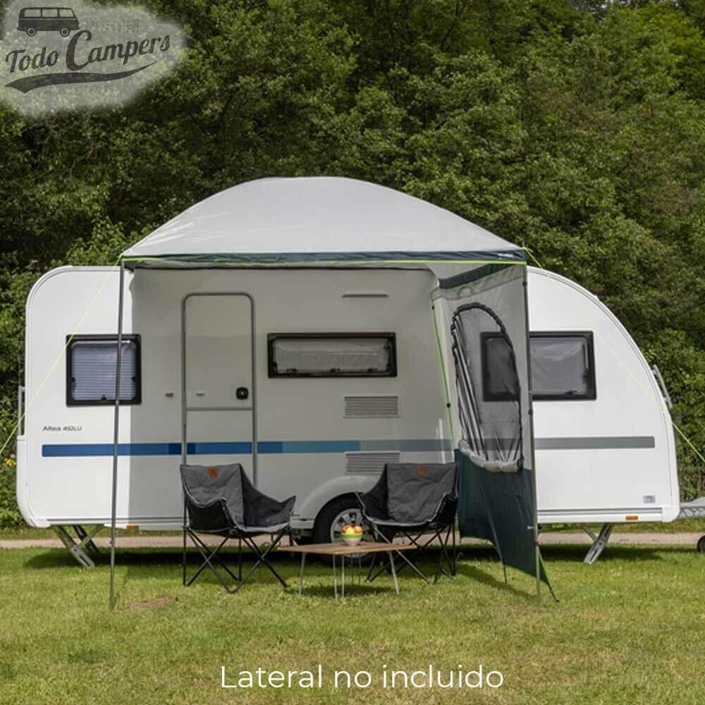Toldo Palm Beach 260 cm Gris/Lima desmontable 4/6