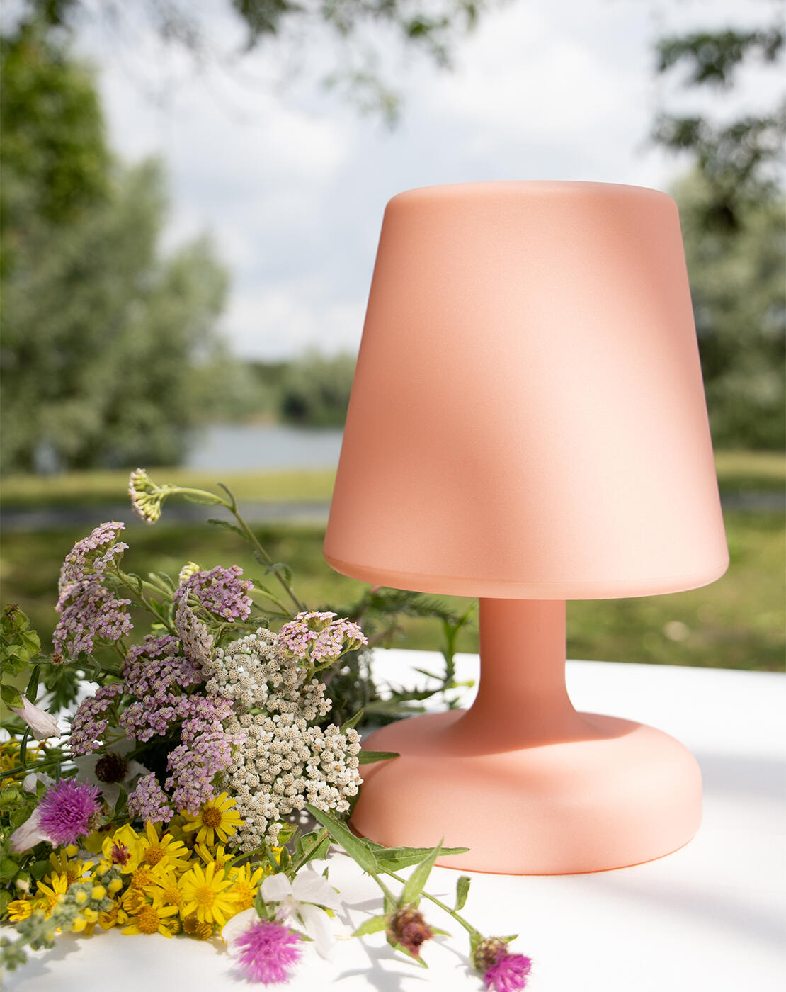 Pastel - Lampe de table - Domfront - Rose - Rechargeable - 100 Lumen 3/8