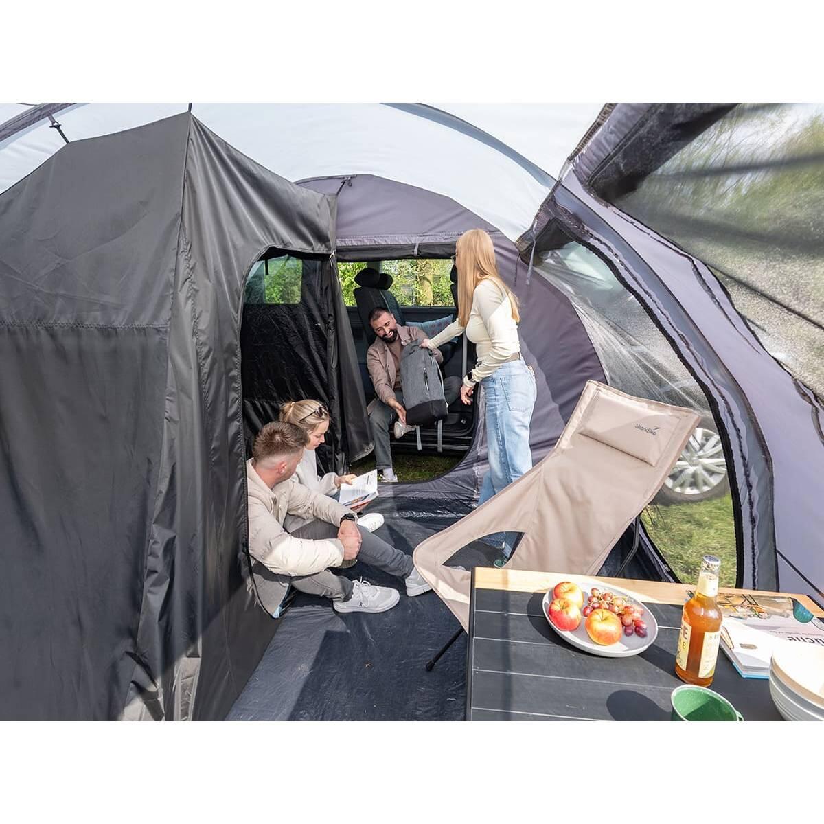 Tenda campeggio per Minivan - Esbjerg Travel 4 Protect - 4 persone - 2x Cabine 5/7