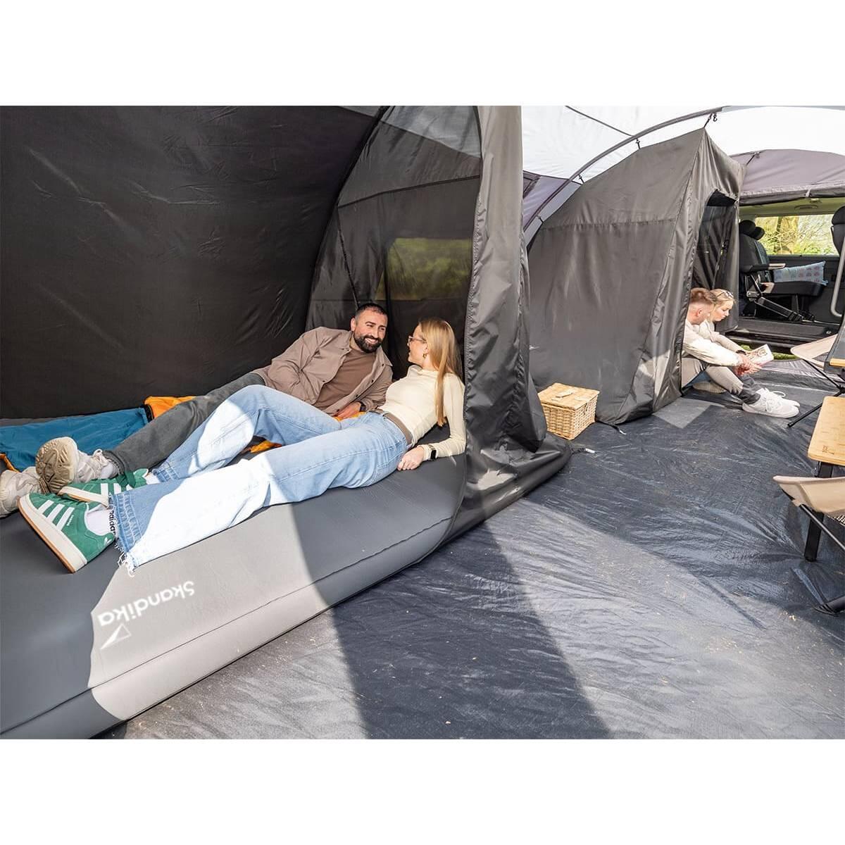 Tenda campeggio per Minivan - Esbjerg Travel 4 Protect - 4 persone - 2x Cabine 6/7