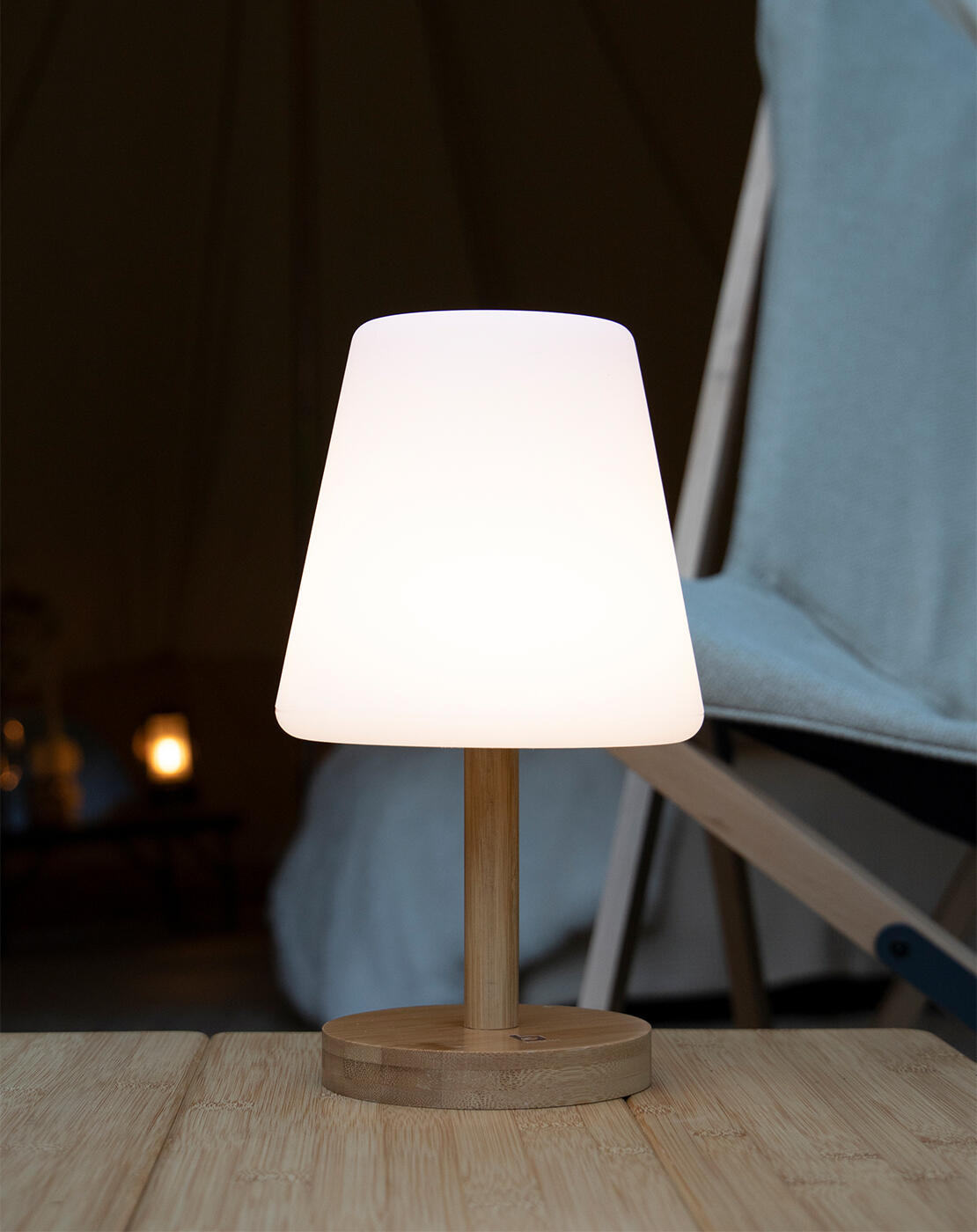 Urban Outdoor - Lampe de table - Cambridge - Bambou - Rechargeable - 160 Lumen 7/8