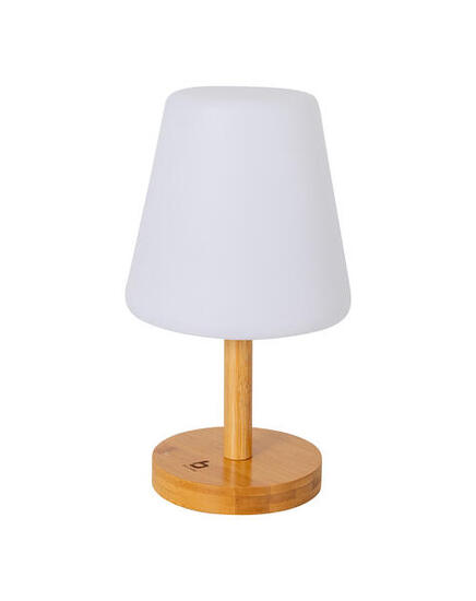 Urban Outdoor - Lampe de table - Cambridge - Bambou - Rechargeable - 160 Lumen