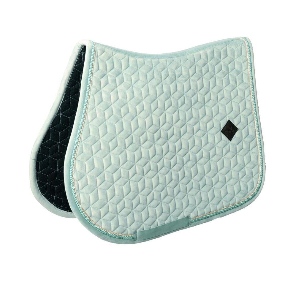 Saddle Pad velvet jumping mint pony