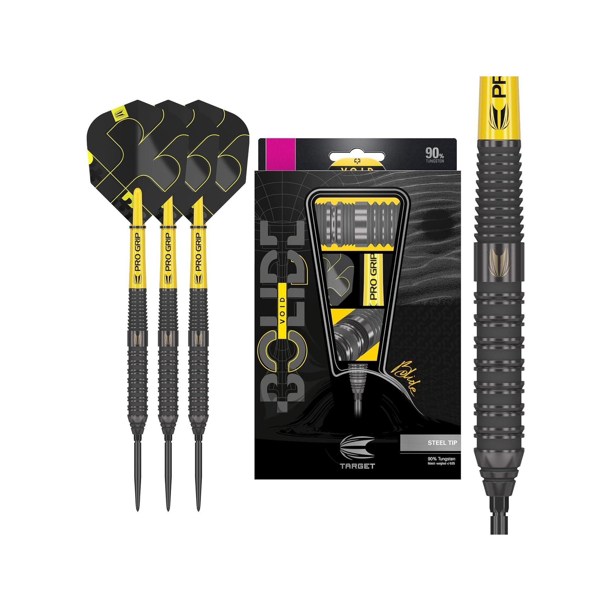TARGET Sada steel šipek Target Bolide Void 02 24g SP, 90% wolfram
