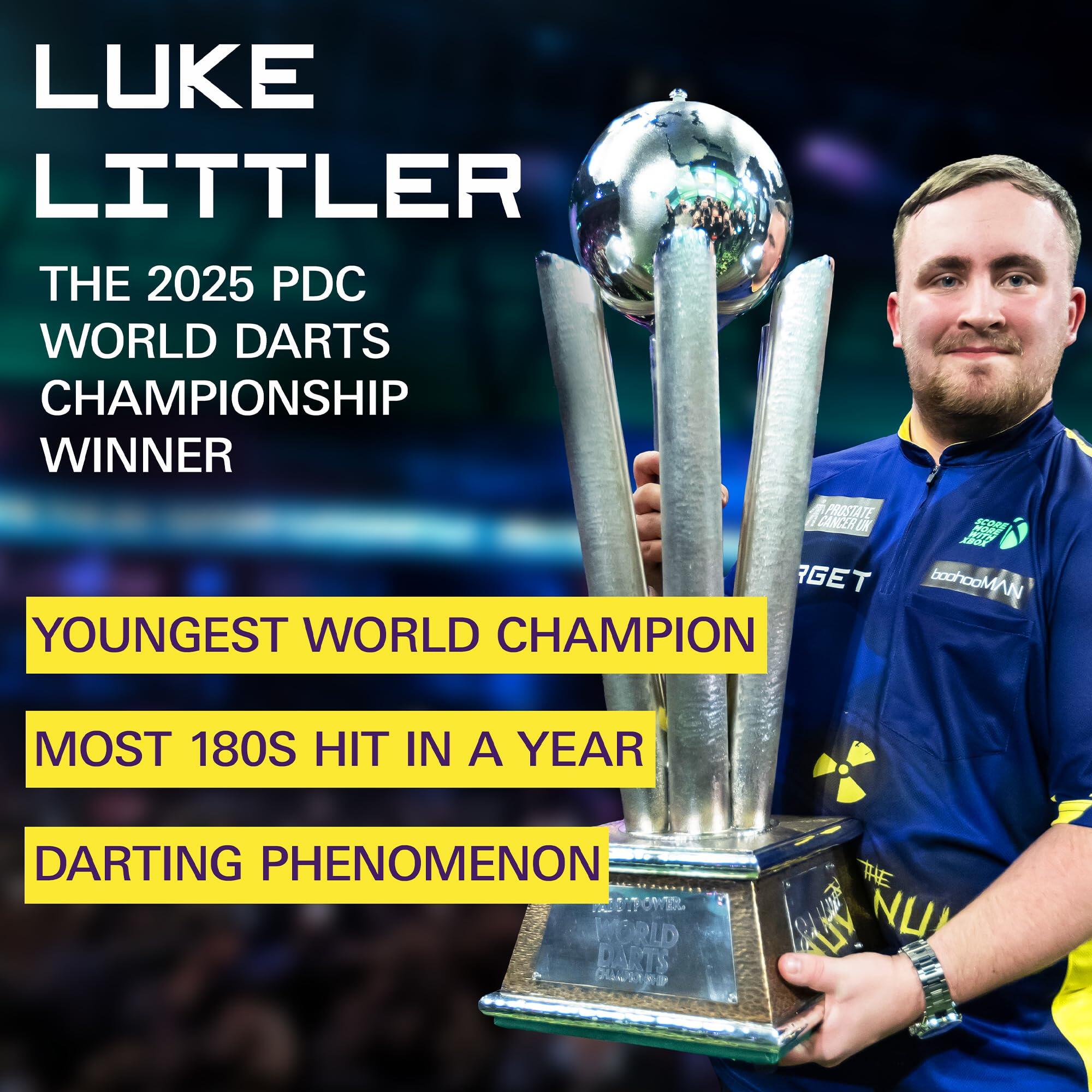 Luke Littler Gen 1 Prodigy Steel Tip Swiss Point Darts 2/6