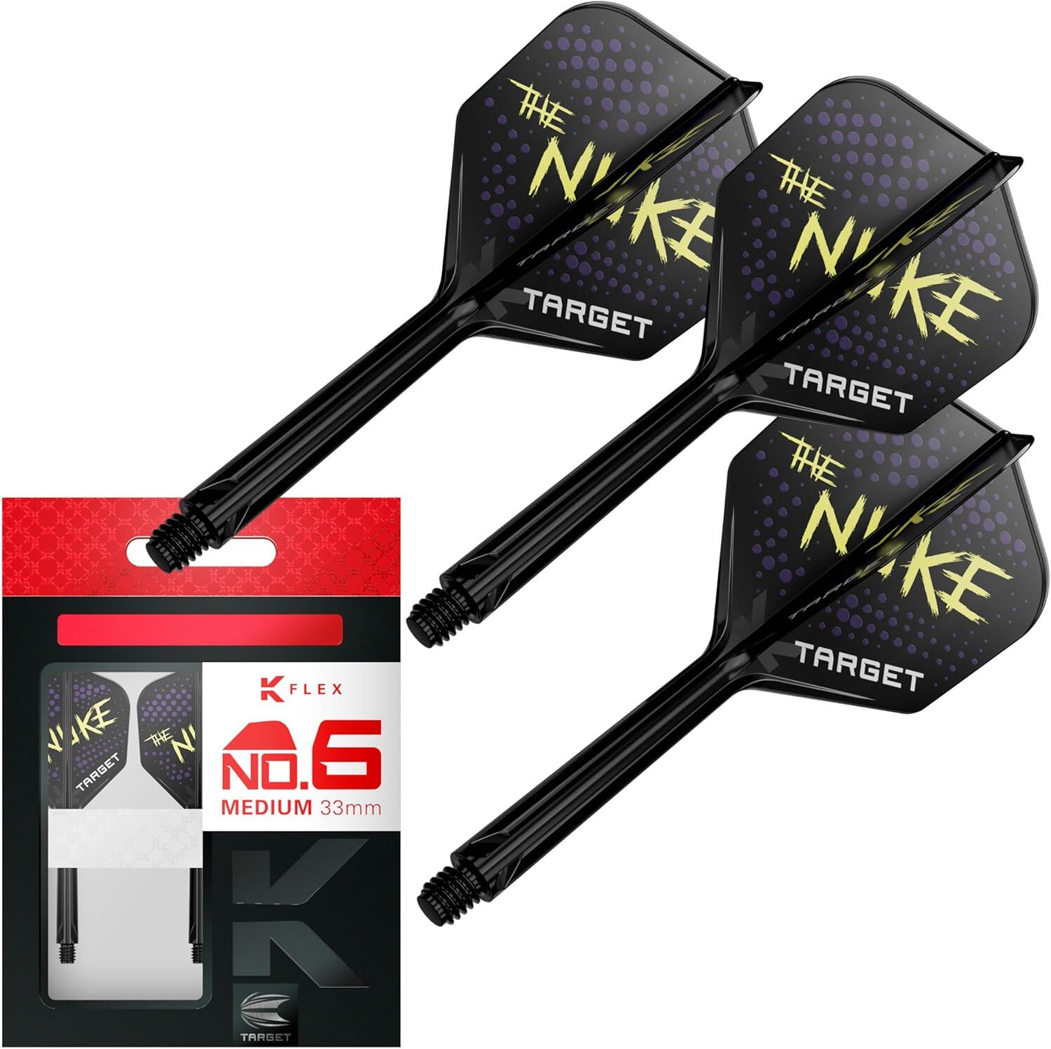 TARGET Letky a dlouhé násadky K-Flex Luke Littler No6