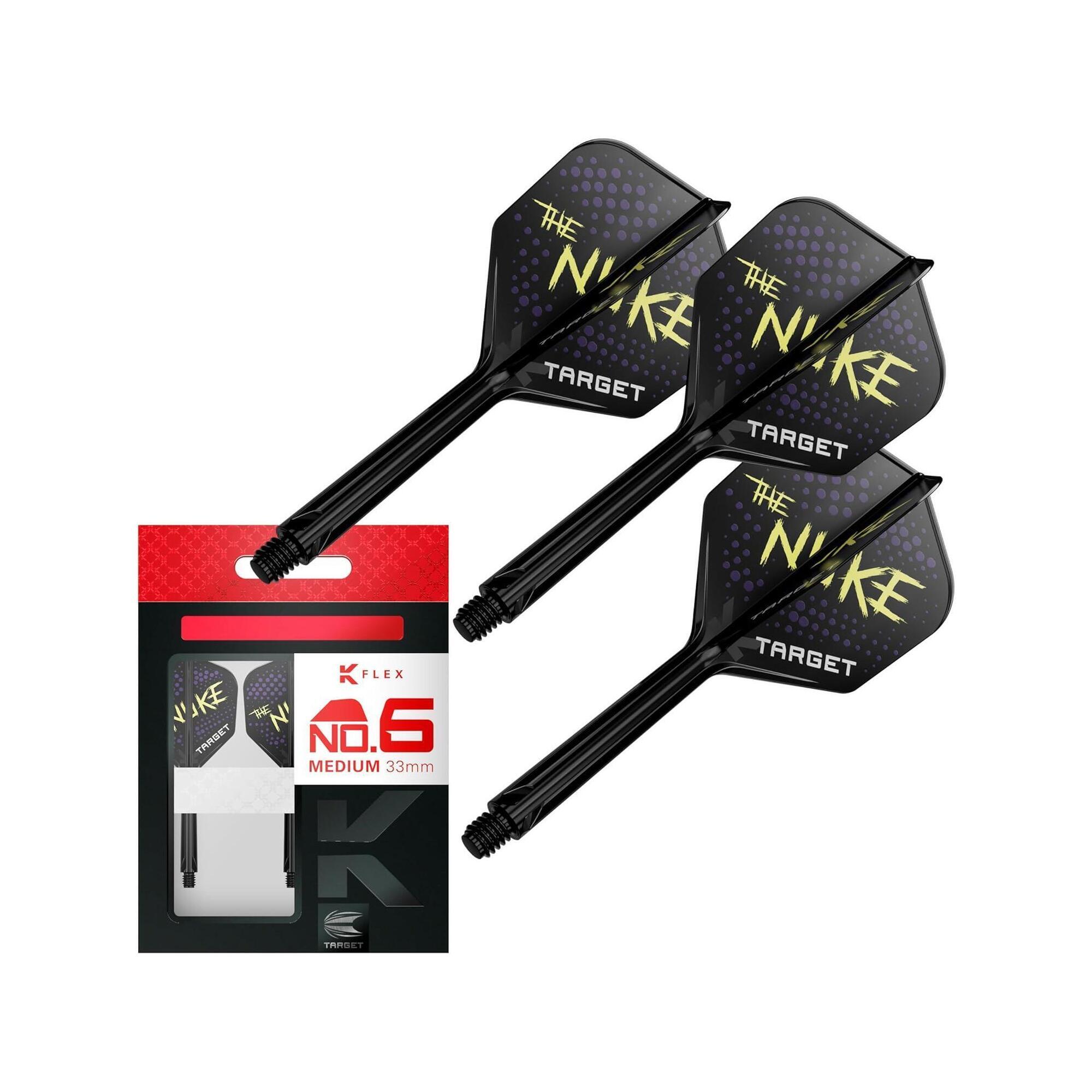 TARGET Letky a dlouhé násadky K-Flex Luke Littler No6