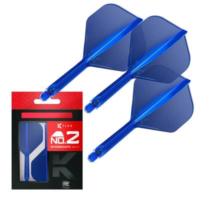 K-flex geïntegreerde dartflights en shafts no.2 - 33mm