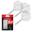 Fluturas si tija intr-o bucata Target K-Flex, transparent, fluturas No2