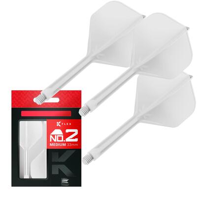 K-flex geïntegreerde dartflights en shafts no.2 - 33mm