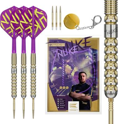Luke littler gen 1 prodigy steel tip swiss point darts
