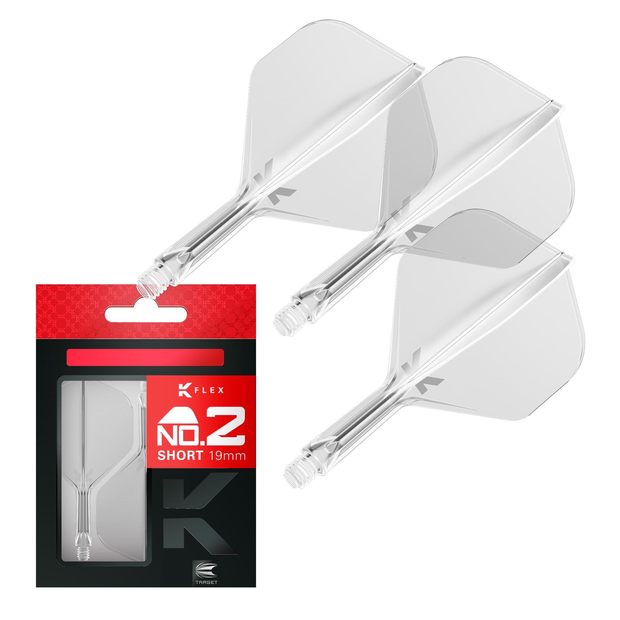 Fluturas si tija Target K-Flex transparent, fluturas No2