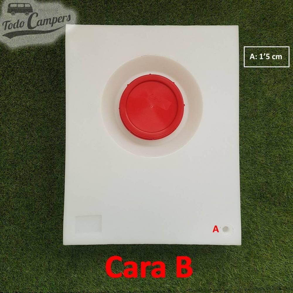 Depósito de agua de 24 litros - 50x40x12 cm 3/4